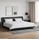 Vidaxl couette d'hiver avec oreiller 3 pcs microfibre blanche