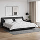 Vidaxl couette d'hiver avec oreiller 3 pcs microfibre blanche