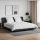 Vidaxx couette avec oreillers avec oreiller 3 pcs microfibre blanche