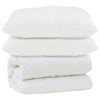 Vidaxl couette avec oreiller 3 pcs microfibre blanche
