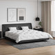 Vidaxl couette avec oreiller 3 pcs microfibre blanche