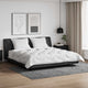 Vidaxl couette avec oreiller 3 pcs microfibre blanche