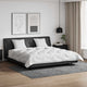 Vidaxl couette avec oreiller 3 pcs microfibre blanche