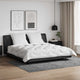 Vidaxl couette avec oreiller 3 pcs microfibre blanche