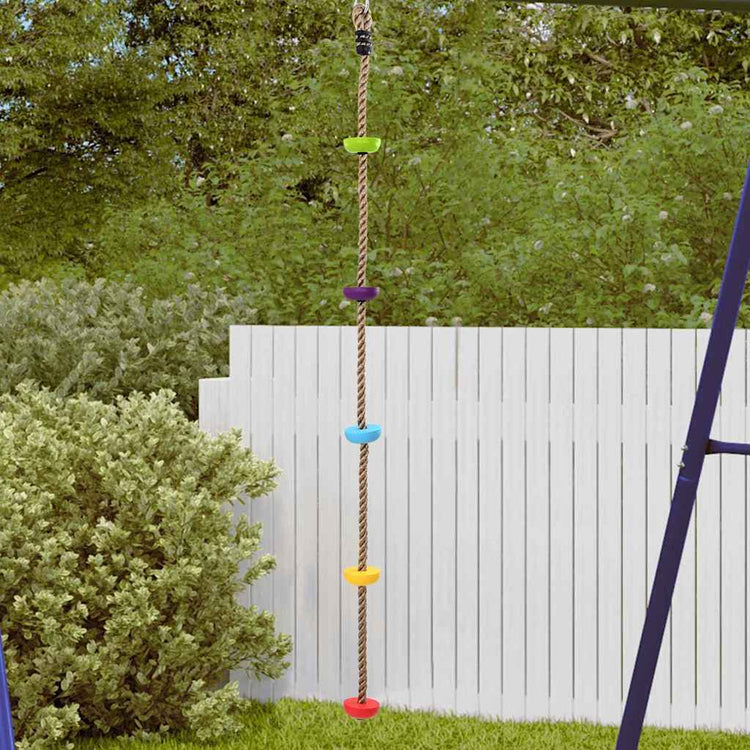 Vidaxx corde d'escalade multicolore 10,5 x 10,5 x 201 cm polyester