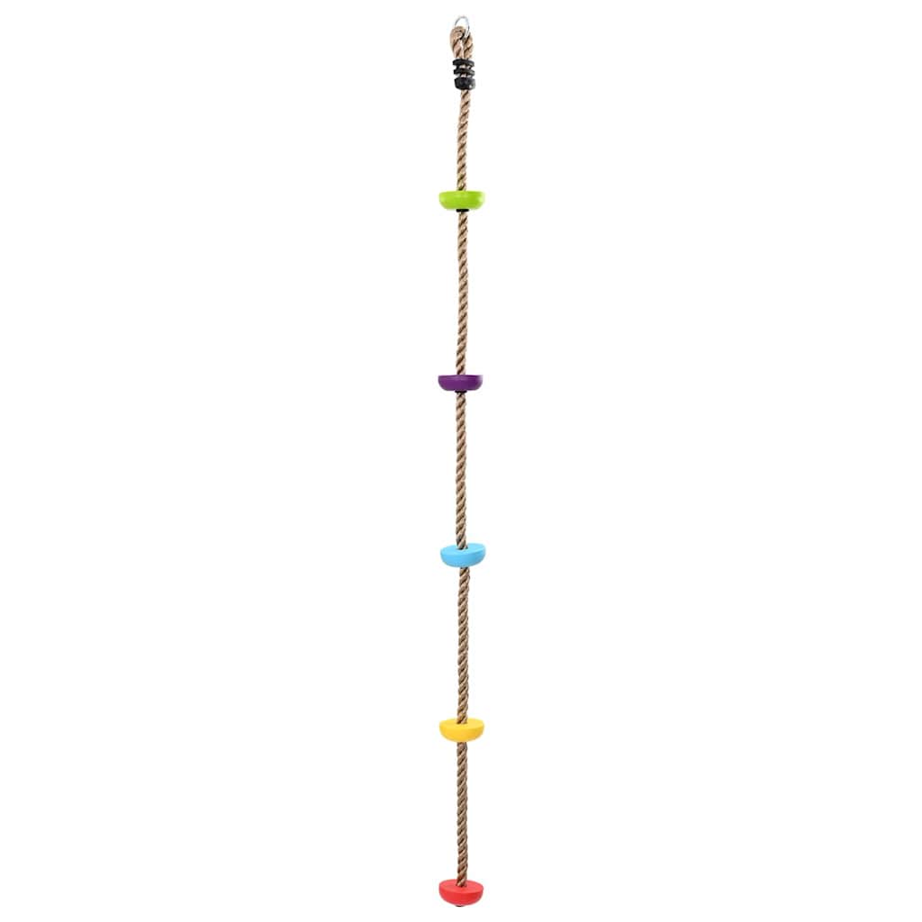Vidaxx corde d'escalade multicolore 10,5 x 10,5 x 201 cm polyester