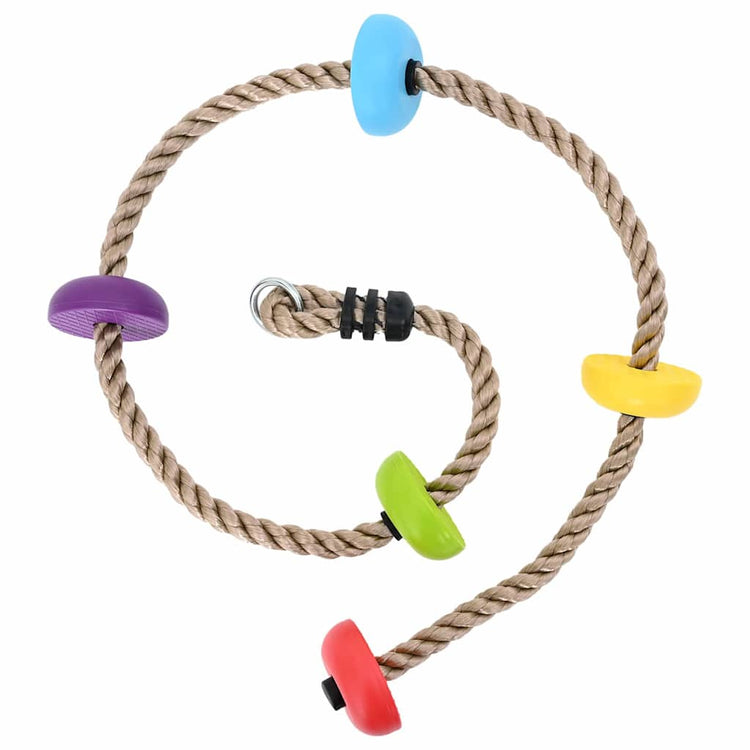 Vidaxx corde d'escalade multicolore 10,5 x 10,5 x 201 cm polyester