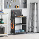 Vidaxx chariot à outils noir 65 x 35 x 111 cm acier laminé à froid