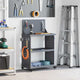 Vidaxxl chariot à outils anthracite 65 x 35 x 111 cm acier laminé à froid