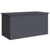 Vidaxx boîte de rangement extérieure anthracite 100 x 50,5 x 50 cm acier