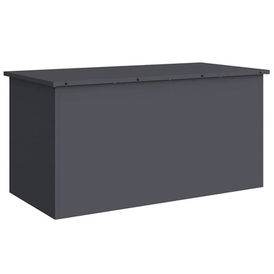Vidaxx boîte de rangement extérieure anthracite 100 x 50,5 x 50 cm acier
