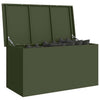 Vidaxx boîte de rangement extérieure vert olive 100 x 50,5 x 50 cm acier