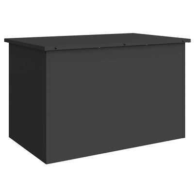 Vidaxx boîte de rangement extérieure noir 80 x 50,5 x 50 cm en acier