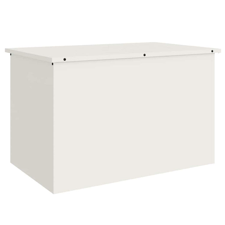 Vidaxx boîte de rangement extérieure blanc 80 x 50,5 x 50 cm en acier