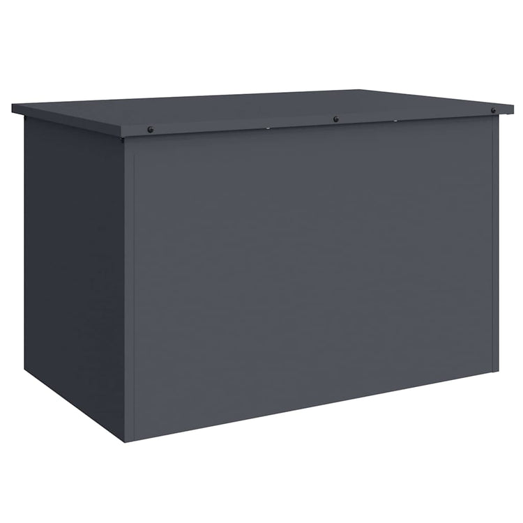 Vidaxx boîte de rangement extérieure anthracite 80 x 50,5 x 50 cm acier