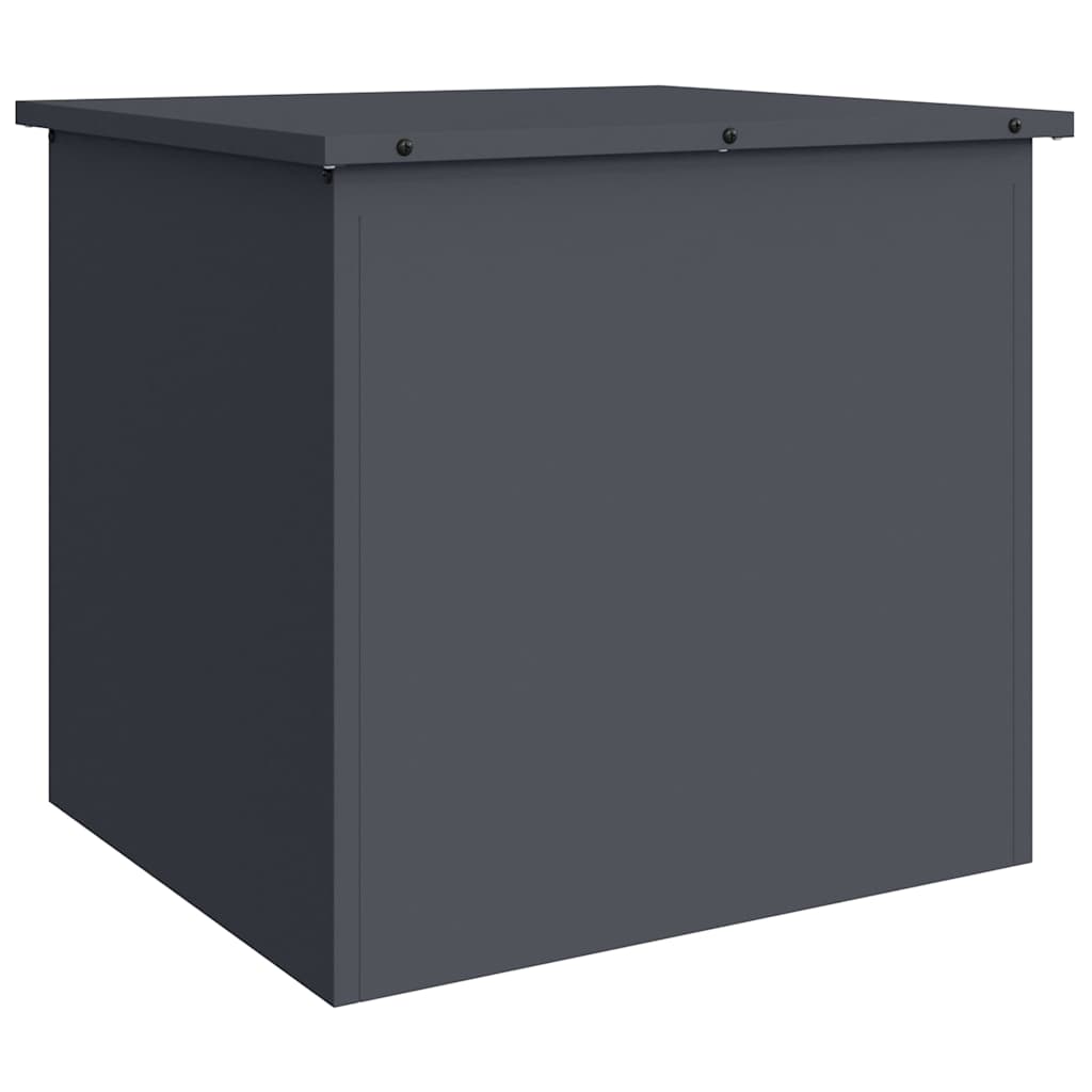 Vidaxx boîte de rangement extérieure anthracite 55 x 50,5 x 50 cm acier