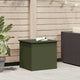 Vidaxx boîte de rangement extérieure vert olive 55 x 50,5 x 50 cm acier