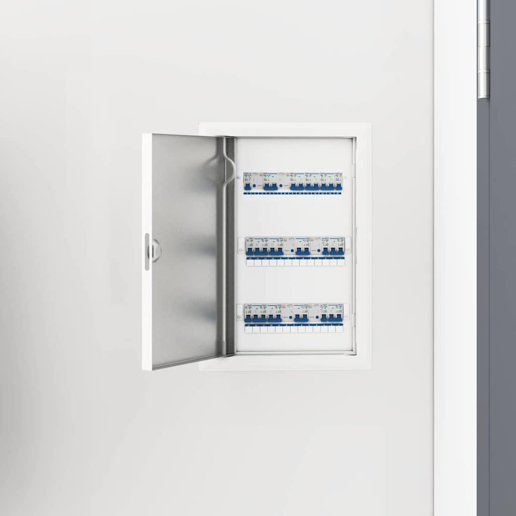 VidaXL panneau d'accès blanc 63 x 33 x 3 cm acier