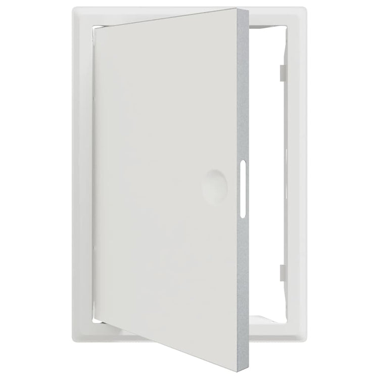 VidaXL panneau d'accès blanc 63 x 33 x 3 cm acier