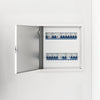 VidaXL panneau d'accès blanc 63 x 33 x 3 cm acier