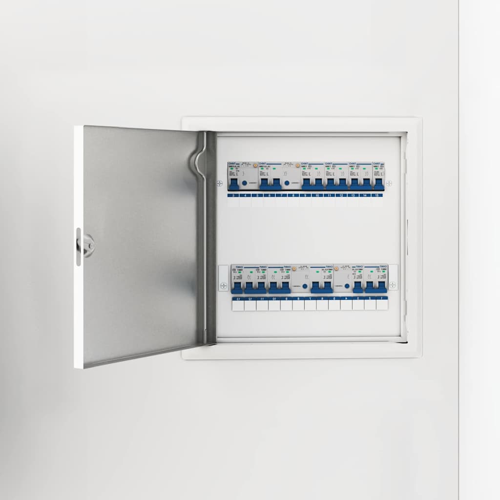 VidaXL panneau d'accès blanc 63 x 33 x 3 cm acier