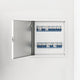 VidaXL panneau d'accès blanc 63 x 33 x 3 cm acier