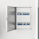 VidaXL panneau d'accès blanc 63 x 33 x 3 cm acier