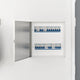 VidaXL panneau d'accès blanc 63 x 33 x 3 cm acier