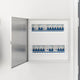 VidaXL panneau d'accès blanc 63 x 33 x 3 cm acier