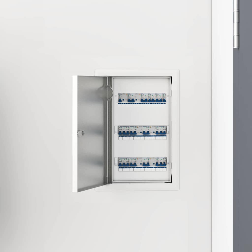 VidaXL panneau d'accès blanc 33 x 23 x 3 cm acier