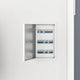 VidaXL panneau d'accès blanc 33 x 23 x 3 cm acier