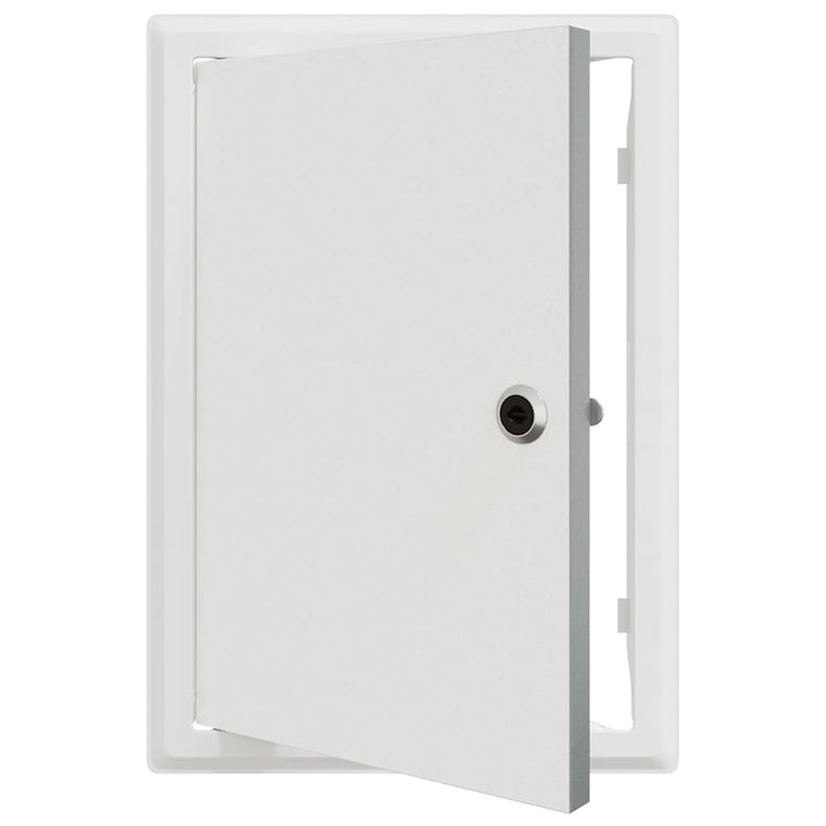 VidaXL panneau d'accès blanc 33 x 23 x 3 cm acier