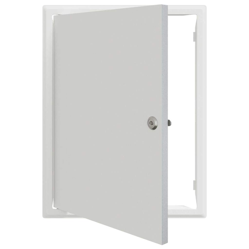 VidaXL panneau d'accès blanc 43 x 33 x 3 cm acier