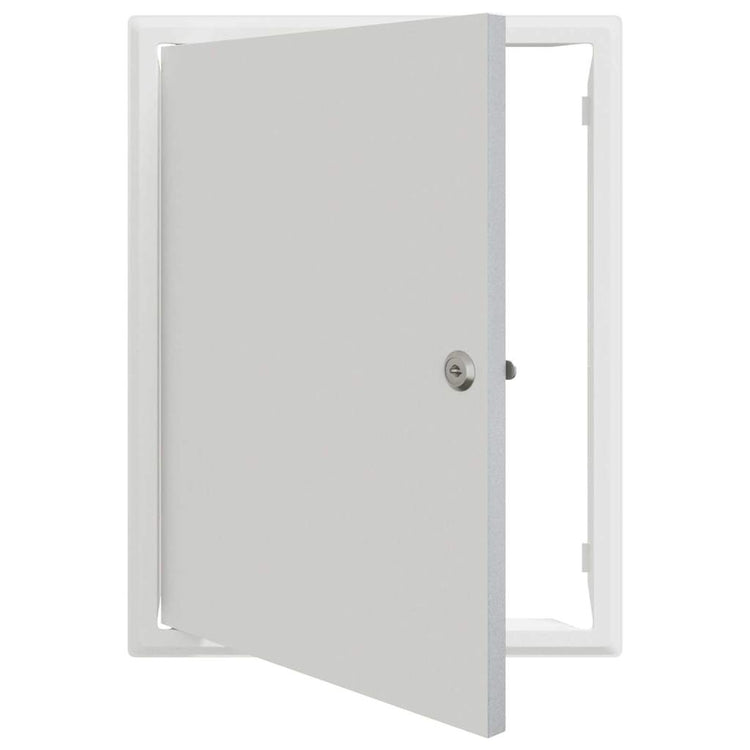 VidaXL panneau d'accès blanc 43 x 33 x 3 cm acier