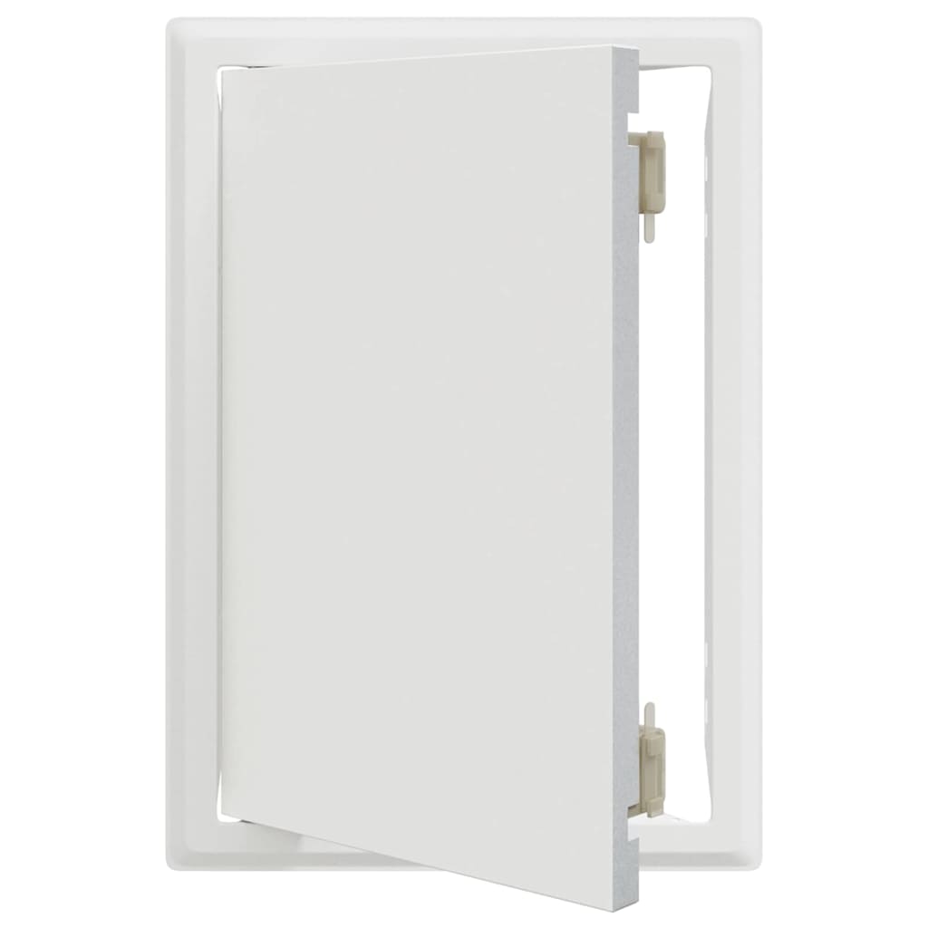 VidaXL panneau d'accès blanc 33 x 23 x 3 cm acier
