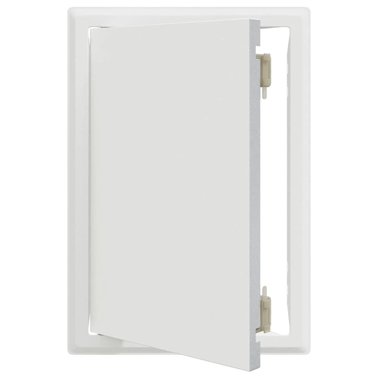 VidaXL panneau d'accès blanc 33 x 23 x 3 cm acier