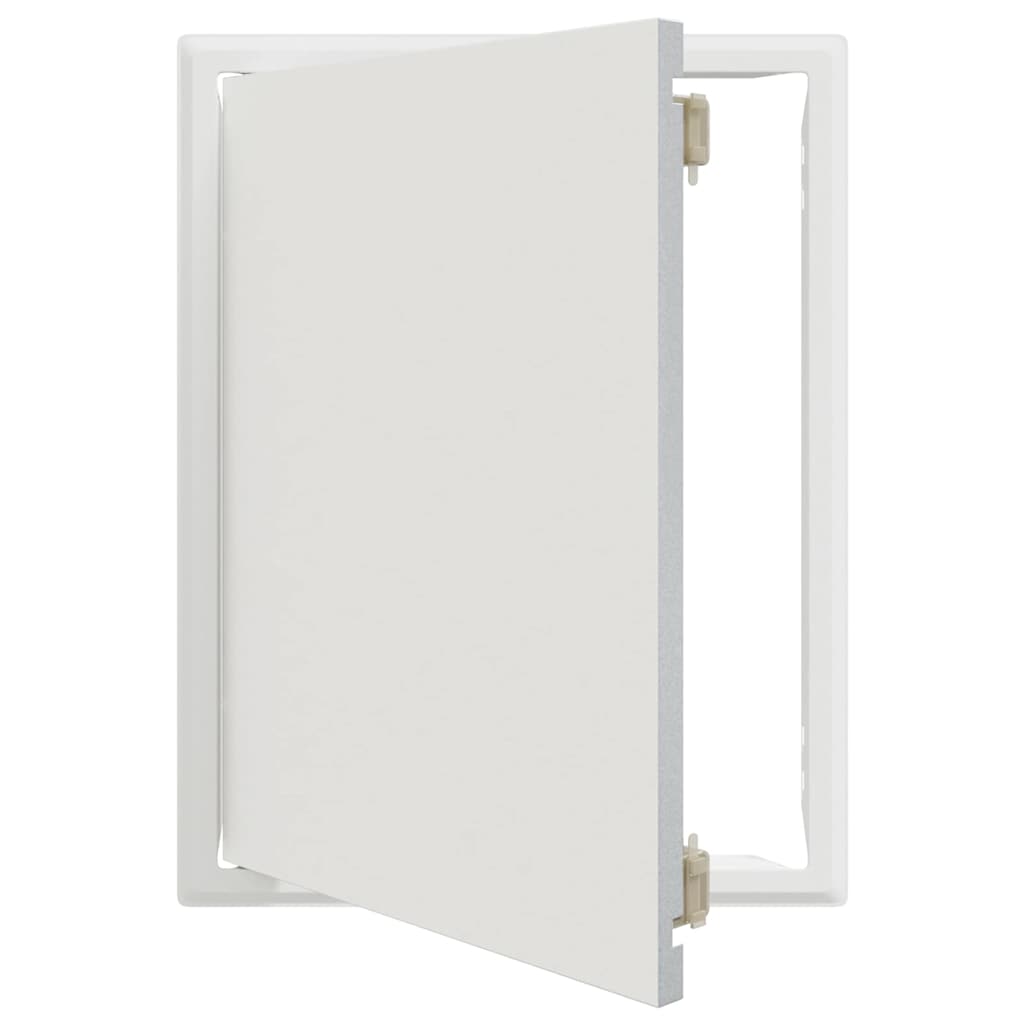 VidaXL panneau d'accès blanc 43,5 x 33 x 3 cm acier