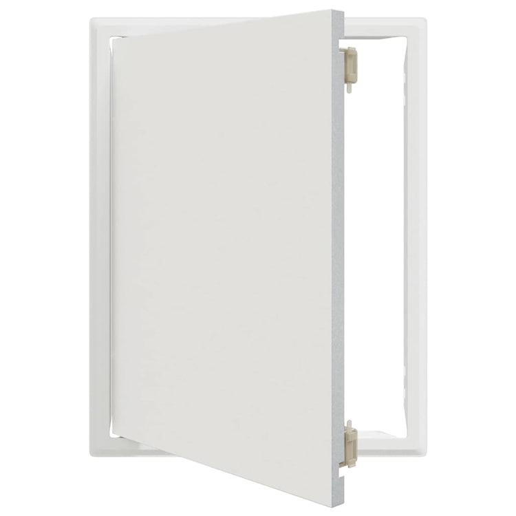 VidaXL panneau d'accès blanc 43,5 x 33 x 3 cm acier
