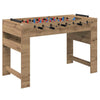 Baby-foot en chêne artisanal Vidaxx 125 x 60,5 x 80 cm bois fini