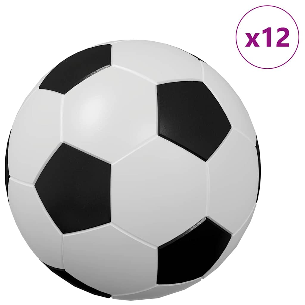 Vidaxl baby-foot 12 pcs blanc 3,6 x 3,6 cm polypropylène