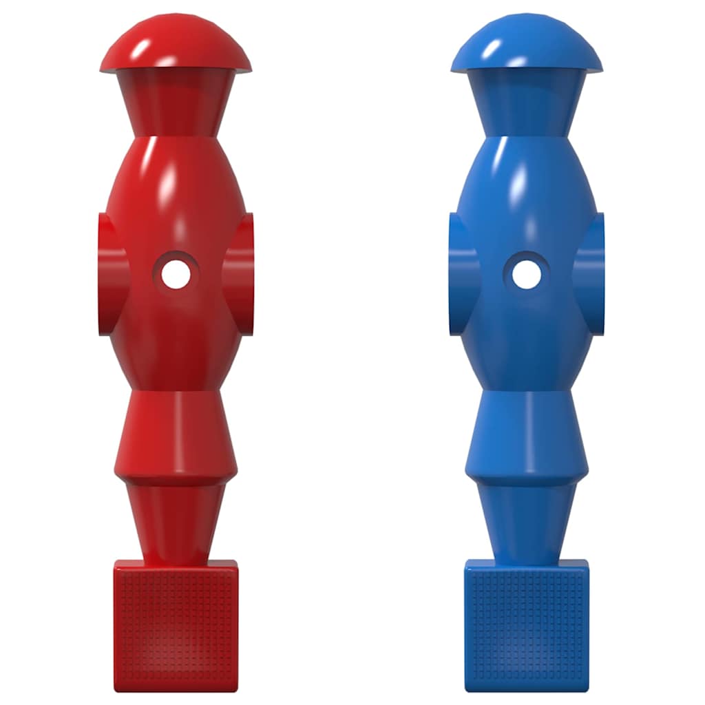 Vidaxl baby-foot joueurs 22 pcs bleu et rouge 2,4 x 2,1 x 9,7 cm pp