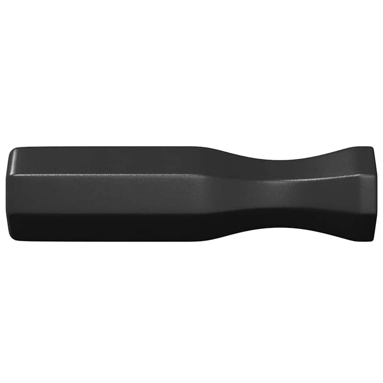 Vidaxl baby-foot poignées 10 pcs noir 3,1 x 3,1 x 17,8 cm