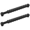 Vidaxl baby-foot compte 2 pcs noir 30 x 2,2 x 2,9 cm plastique