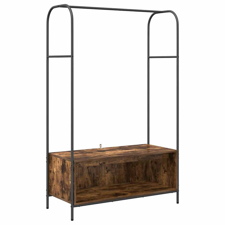 Vidaxx portant à vêtements chêne brun 100 x 44 x 160 cm bois fini