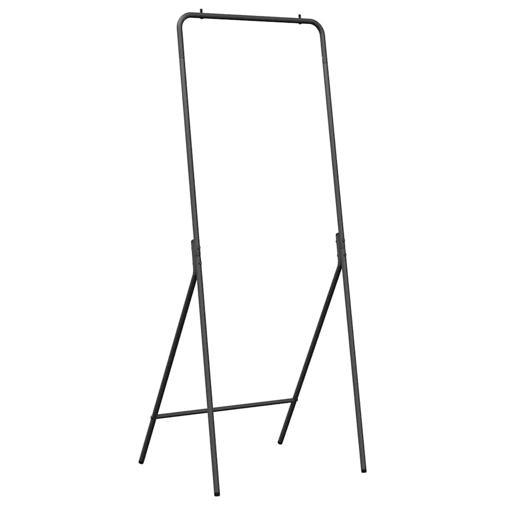 Vidaxx portant à vêtements noir 60 x 53 x 155 cm en acier