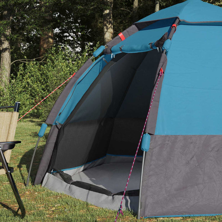 Tente instantanée VidaXL avec housse de pluie pour 4 personnes à dégagement rapide