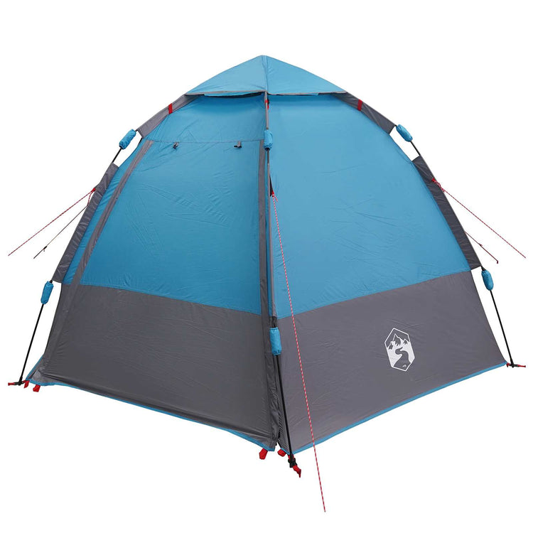 Tente instantanée VidaXL avec housse de pluie pour 4 personnes à dégagement rapide