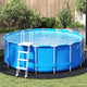 Tapis de sol de piscine Vidaxl noir ø 244 cm en tissu non tissé