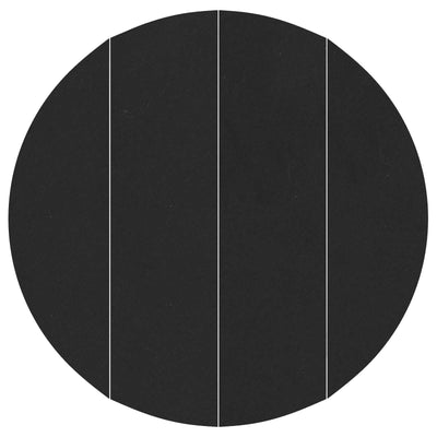 Tapis de sol de piscine Vidaxl noir ø 428 cm en tissu non tissé