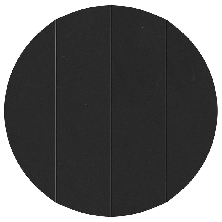 Tapis de sol de piscine Vidaxl noir ø 428 cm en tissu non tissé